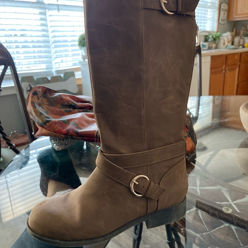 Steve Madden Brown Kids Boots